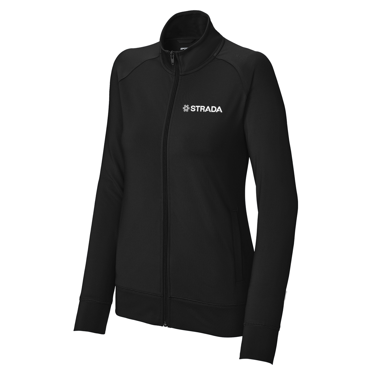Sport-Tek® Stretch Full-Zip Cadet Jacket Tailored
