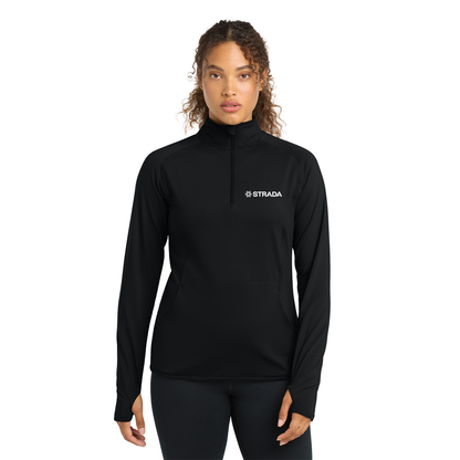 Sport-Tek® Stretch 1/4-Zip Pullover Contour Fitted