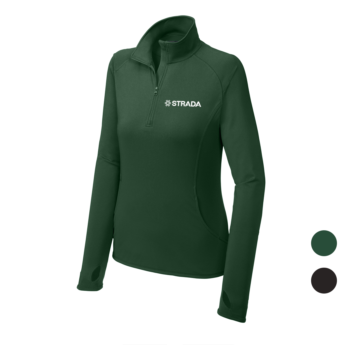 Sport-Tek® Stretch 1/4-Zip Pullover Contour Fitted