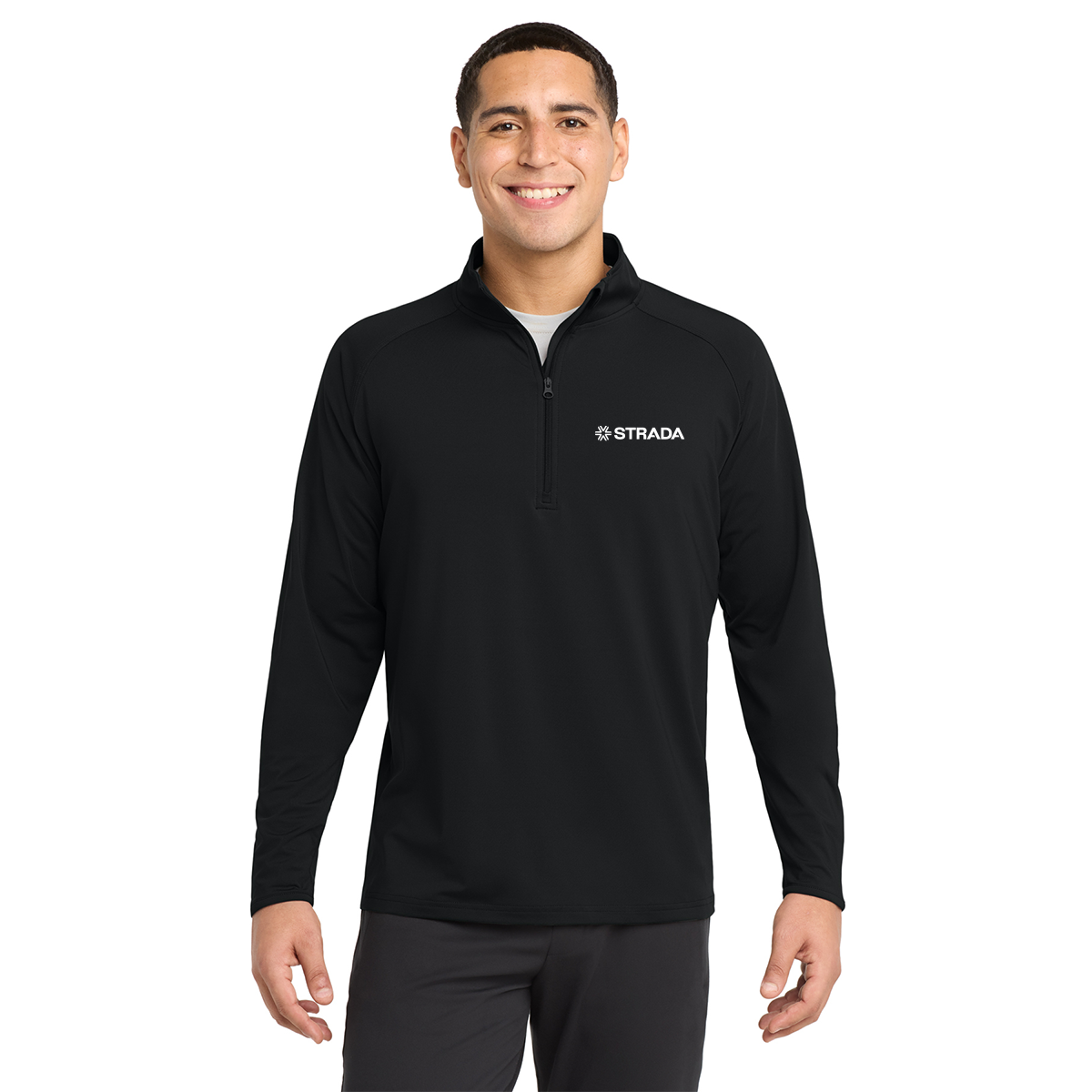 Sport-Tek® Stretch 1/4-Zip Pullover Tailored
