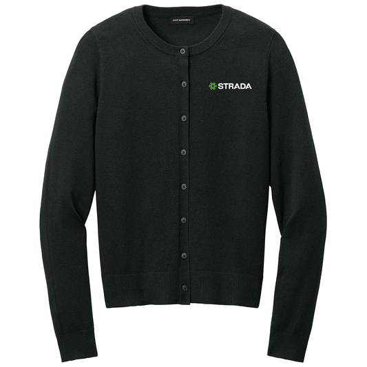 Women’s Easy Care Crewneck Cardigan Sweater